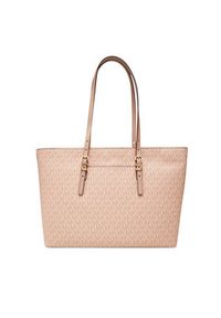 MICHAEL Michael Kors Torebka Quinn 30T5GQNT9V Beżowy. Kolor: beżowy. Materiał: skórzane #3