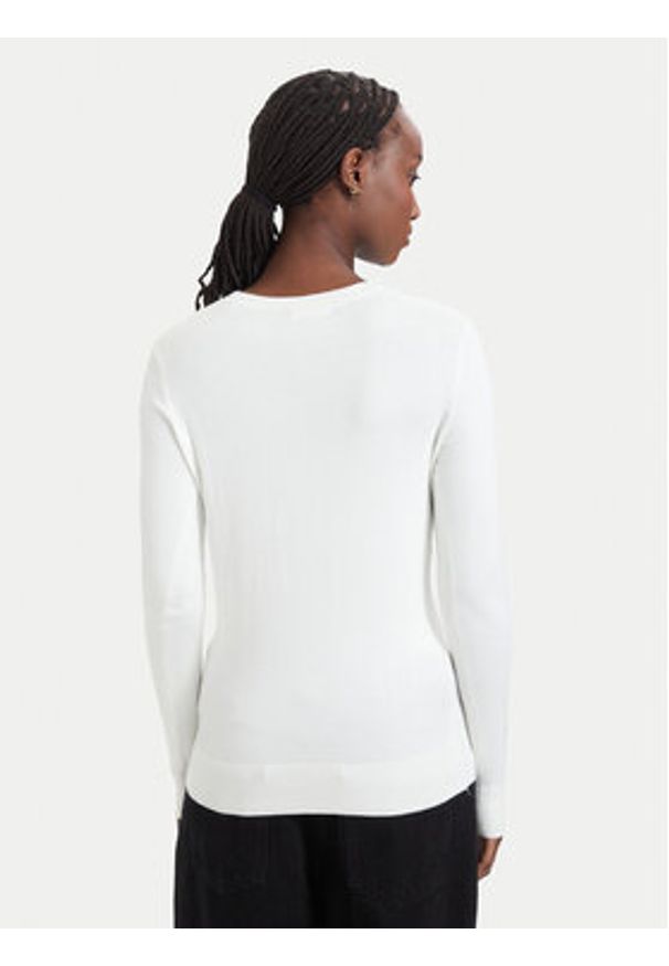 Guess Sweter W6YR28 Z0976 Kremowy Regular Fit. Kolor: kremowy. Materiał: wiskoza