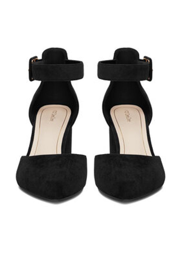 DeeZee Czółenka CEO-112233 Czarny. Kolor: czarny. Materiał: materiał