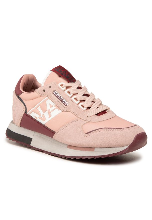 Sneakersy Napapijri Vicky NP0A4FKI Pale Pink New P77. Kolor: różowy. Materiał: materiał
