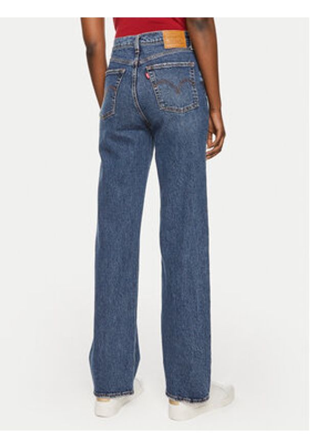 Levi's® Jeansy Ribcage 79078-0007 Niebieski Straight Fit. Kolor: niebieski
