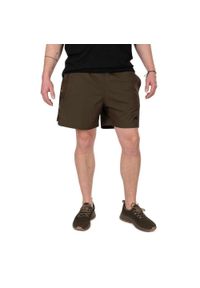 FOX - Spodenki Szorty Wędkarskie Męskie Fox Khaki Camo Swim Shorts. Kolor: wielokolorowy. Długość: krótkie. Sezon: lato #1