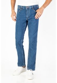 Wrangler - WRANGLER GREENSBORO MĘSKIE SPODNIE JEANSOWE JEANSY DŻINSY ALIVE 112339308 W15Q007145