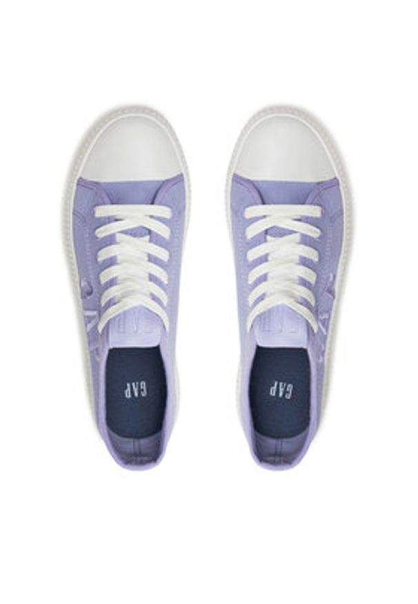 GAP - Gap Trampki Jackson Twl GAI001F5TWLAVEGP Fioletowy. Kolor: fioletowy. Materiał: materiał