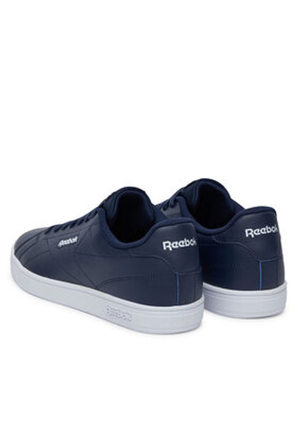 Reebok Sneakersy COURT CLEAN 100241122 Granatowy. Kolor: niebieski. Materiał: syntetyk