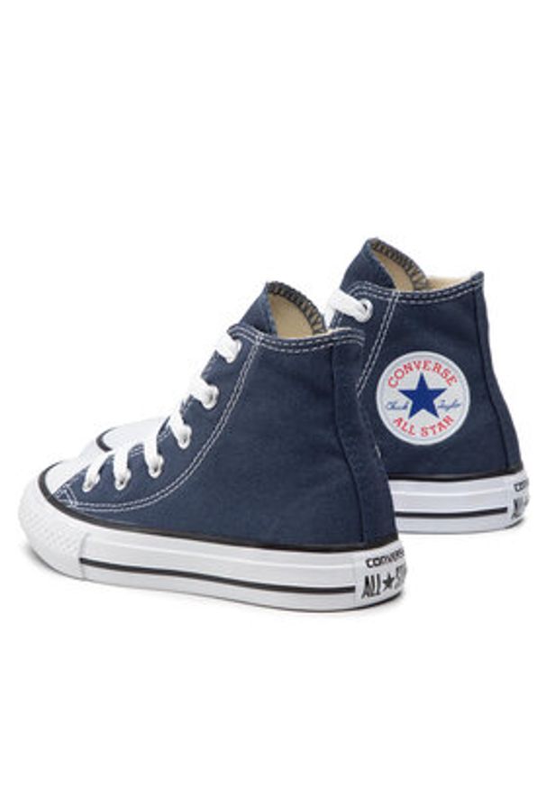 Converse Trampki Chuck Taylor All Star Hi 3J233C Granatowy. Kolor: niebieski. Materiał: materiał
