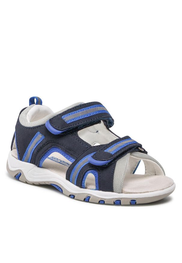 Sandały Sprandi. Kolor: niebieski