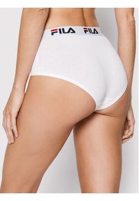 Fila Bokserki Culotte FU6044 Biały. Kolor: biały. Materiał: bawełna #4