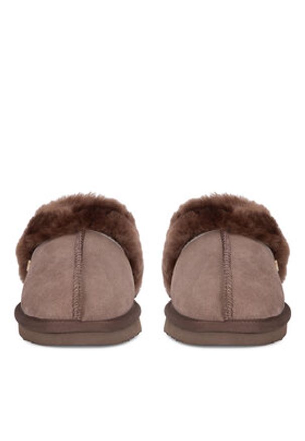 MEXX Kapcie MICH2003643W Brązowy. Kolor: brązowy. Materiał: skóra, zamsz