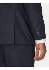 BOSS Garnitur H-Jeckson 50540757 Granatowy Regular Fit. Kolor: niebieski. Materiał: wełna