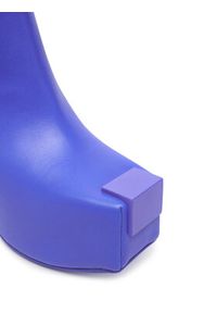 United Nude Botki Cubist Bootie 1094392016 Niebieski. Kolor: niebieski. Materiał: skóra