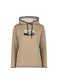 Bluza damska turystyczna CMP 34E3516. Okazja: na co dzień. Kolor: beżowy. Styl: casual, sportowy. Sport: turystyka piesza #1