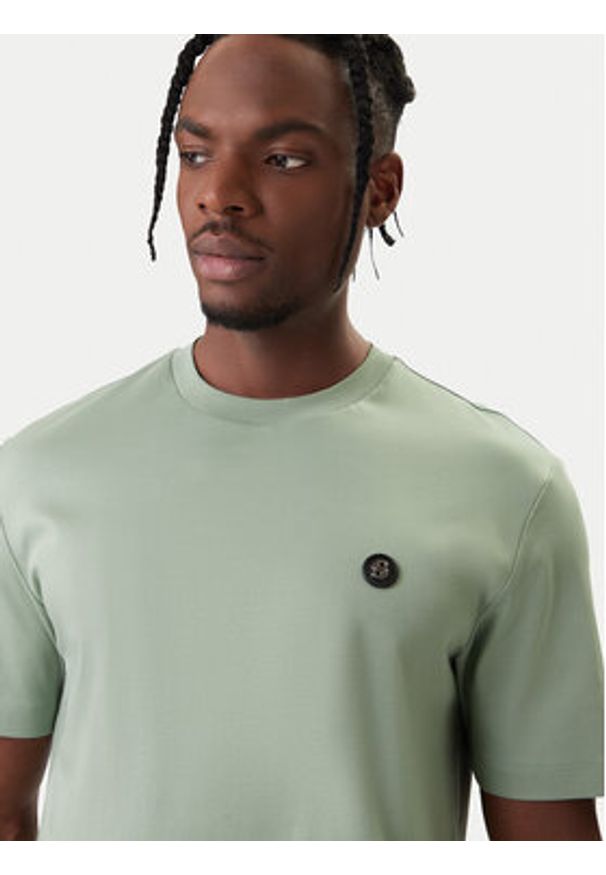 BOSS T-Shirt C-Taut 01 50555844 Zielony Regular Fit. Kolor: zielony. Materiał: bawełna