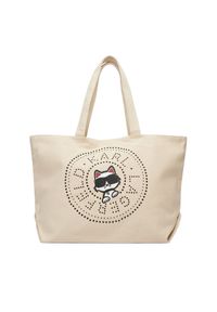 Karl Lagerfeld - Torebka KARL LAGERFELD. Kolor: kremowy #1