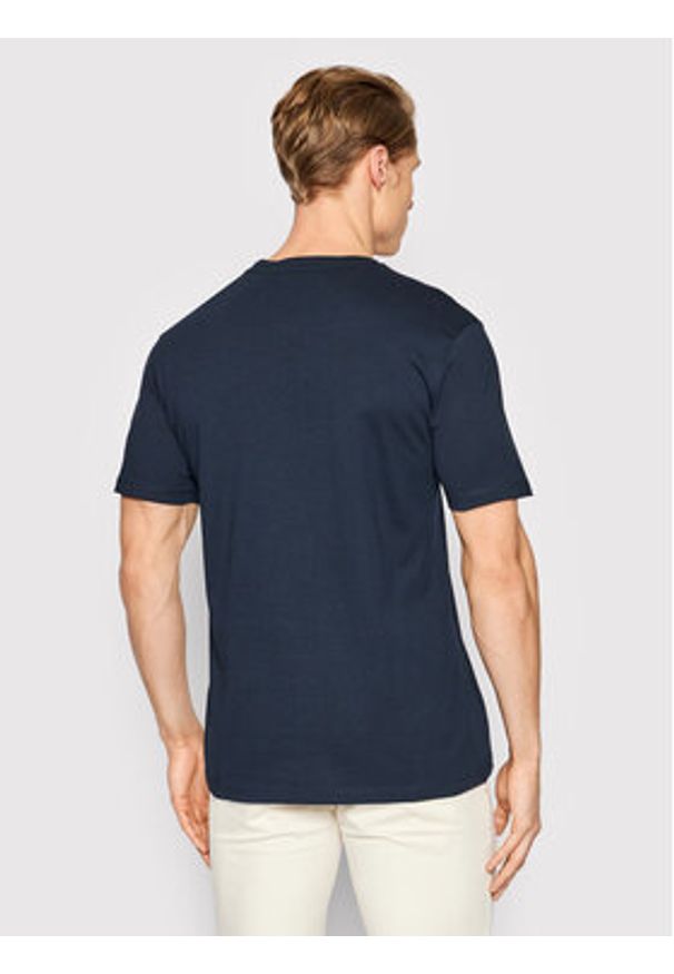 BOSS - Boss T-Shirt Tales 50472584 Granatowy Relaxed Fit. Kolor: niebieski. Materiał: bawełna