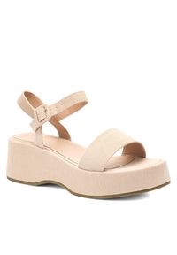 Sandały DeeZee. Kolor: beżowy #1