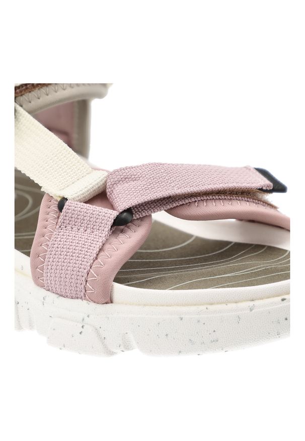 Kolorowe Sandały Jeep Sportowe Modne Obuwie Damskie. Okazja: na co dzień, na spacer. Zapięcie: rzepy. Wzór: kolorowy. Sezon: lato. Styl: sportowy