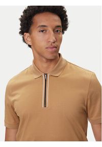 BOSS Polo H-Paras 65 50543880 Beżowy Regular Fit. Typ kołnierza: polo. Kolor: beżowy. Materiał: bawełna #5