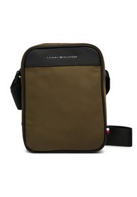 TOMMY HILFIGER - Tommy Hilfiger Saszetka Th Repreve Mini Reporter AM0AM14150 Zielony. Kolor: zielony. Materiał: materiał #6