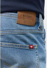 Mustang - MUSTANG OREGON SLIM MĘSKIE SPODNIE JEANSOWE JEANSY DŻINSY DENIM BLUE 1015502 5000 577