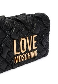 Love Moschino - LOVE MOSCHINO Torebka JC4131PP1PL1000A Czarny. Kolor: czarny. Materiał: skórzane #3