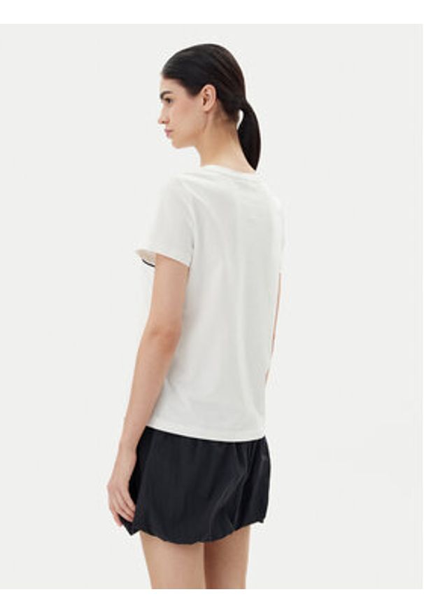 Vero Moda T-Shirt Kami 10332587 Biały Relaxed Fit. Kolor: biały. Materiał: bawełna
