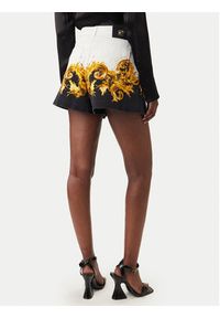 Versace Jeans Couture Szorty materiałowe 80HAD55P ES163 Biały Straight Fit. Kolor: biały. Materiał: bawełna #4