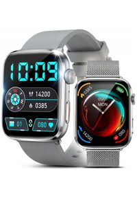 Smartwatch JG Smart ZEGAREK DAMSKI SMARTWATCH ROZMOWY SMS MENU PL CIŚNIENIE TĘTNO TLEN 2 PASKI. Rodzaj zegarka: smartwatch #1