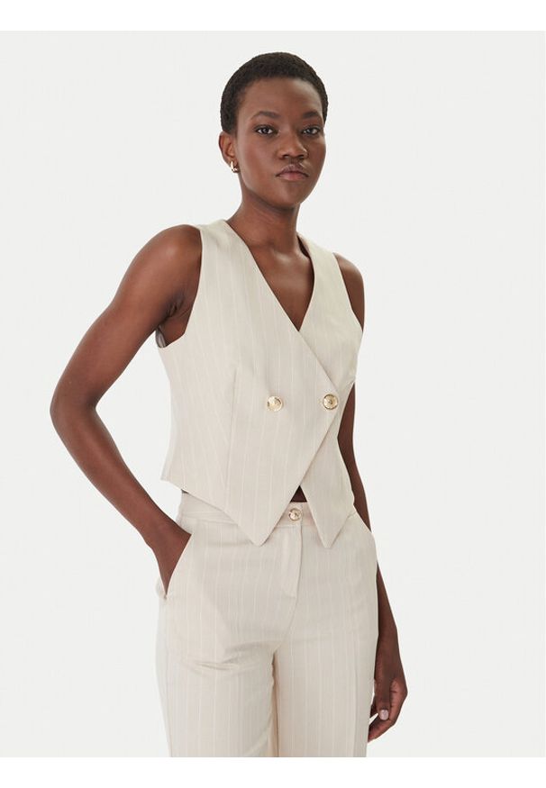 Artigli Kamizelka ACGL004632 Beżowy Regular Fit. Kolor: beżowy. Materiał: syntetyk