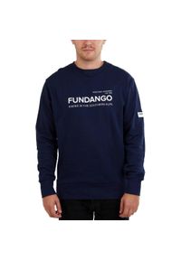 FUNDANGO - Bluza męska Fundango Warren. Kolor: niebieski