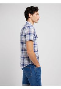 Lee - LEE MĘSKA KOSZULA LEE SS WESTERN SHIRT MEDIEVAL BLUE 112349936 #5