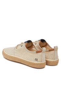 Pepe Jeans Espadryle PMS10330 Écru. Materiał: materiał