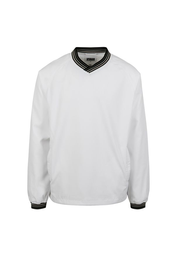 Urban Classics - Parka Urban Classic warm up pull over. Okazja: na co dzień. Kolor: szary, wielokolorowy, biały. Sezon: zima. Styl: casual, sportowy