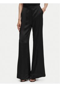 ACCESS FASHION Spodnie palazzo 63-5082-875 Czarny Wide Leg. Kolor: czarny. Materiał: wiskoza #1