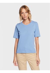 Part Two T-Shirt Ratana 30306241 Błękitny Relaxed Fit. Kolor: niebieski. Materiał: bawełna #1
