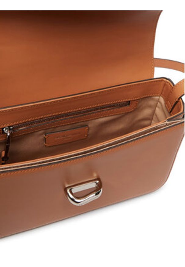 Emporio Armani Torebka EW004419 AF25356 U6034 Brązowy. Kolor: brązowy. Materiał: skórzane