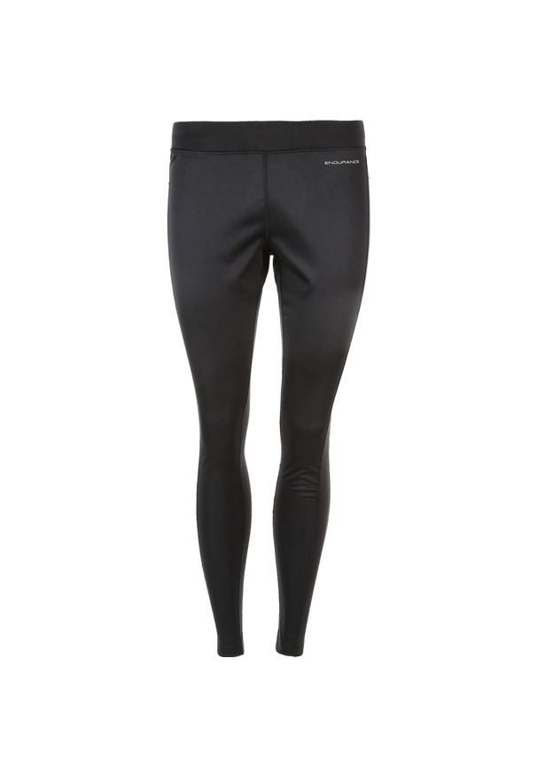 ENDURANCE - Damskie legginsy wiatroszczelne Endurance Zenta. Kolor: czarny