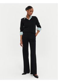 United Colors of Benetton - United Colors Of Benetton Sweter 103CD10BE Czarny Regular Fit. Kolor: czarny. Materiał: bawełna #5