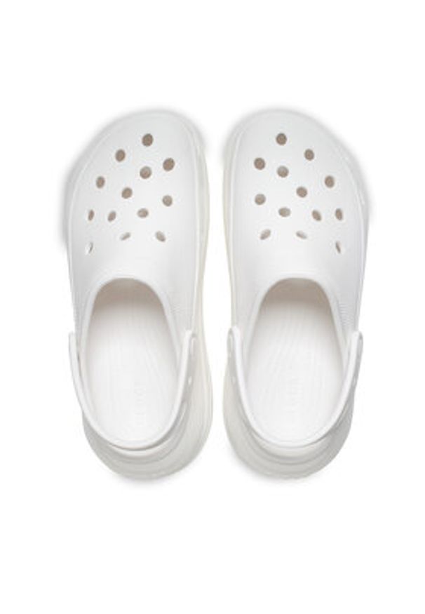 Crocs Klapki Classic Mega Crush Clog 207988 Biały. Kolor: biały