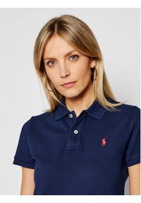 Polo Ralph Lauren Sukienka codzienna Polo Shirt Shop 211799490005 Granatowy Regular Fit. Okazja: na co dzień. Typ kołnierza: polo. Kolor: niebieski. Materiał: bawełna. Typ sukienki: proste. Styl: casual #5