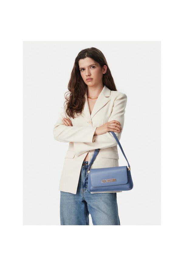 Love Moschino - Torebka LOVE MOSCHINO. Kolor: szary