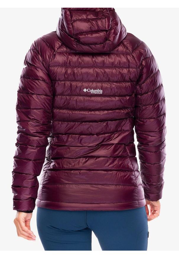 columbia - Columbia Kurtka Arctic Crest 2086074607. Kolor: czerwony. Sport: turystyka piesza