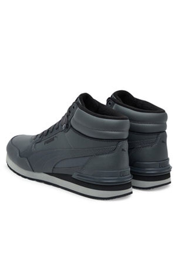 Puma Sneakersy St Runner V4 Mid 402893 03 Szary. Kolor: szary. Materiał: skóra