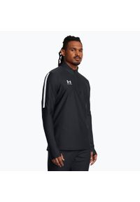 Bluza piłkarska męska Under Armour Challenger Pro 1/4 Zip. Kolor: czarny. Sport: piłka nożna