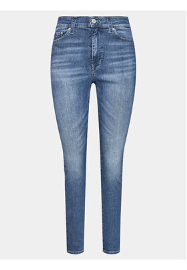 Tommy Jeans Jeansy Sylvia Hgh Sskn Ah1230 DW0DW17162 Niebieski Skinny Fit. Kolor: niebieski