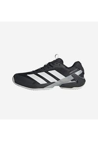 Adidas - Buty tenisowe męskie ADIDAS Ubersonic 5 na mączkę ceglaną. Szerokość cholewki: normalna. Sport: tenis