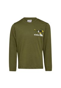 Diadora - Koszulka dziecięca DIADORA JU.LS T-SHIRT CHROMIA. Kolor: zielony