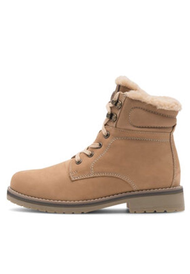 Lasocki Trapery WI12-GINA-01 Beżowy. Kolor: beżowy. Materiał: nubuk, skóra