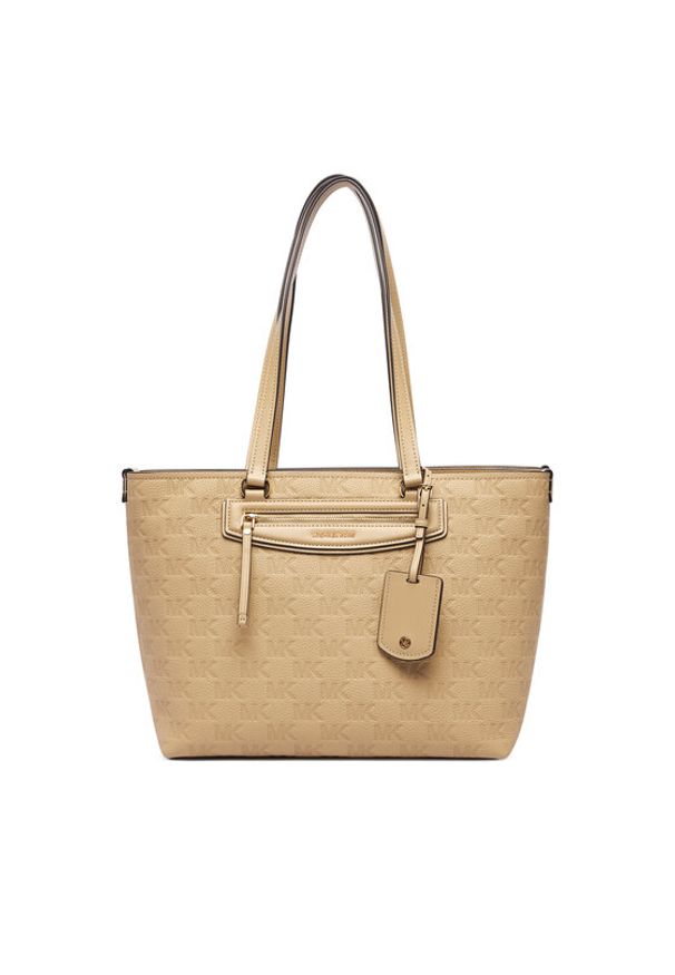 MICHAEL Michael Kors Torebka 30S6GTVT6B Beżowy. Kolor: beżowy. Materiał: skórzane