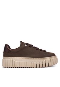 Sneakersy Tamaris. Kolor: brązowy #1